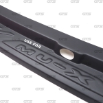 พลาสติกกันรอยท้าย กันรอยท้าย 1 ชิ้น สีดำ สำหรับ Isuzu MU-X Mux SUV 2WD 4WD LS ปี 2022-2023